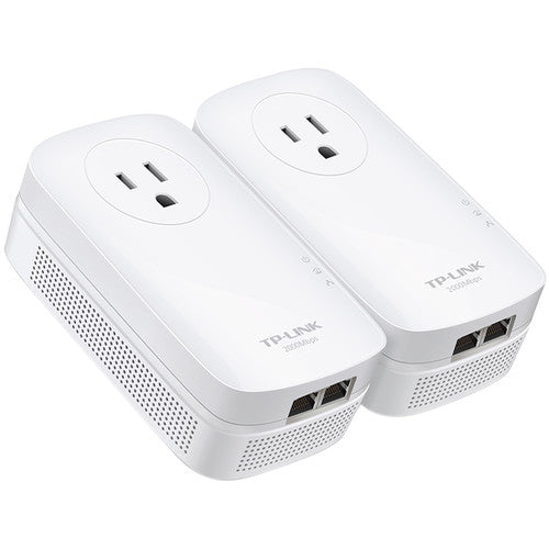 TP-Link TL-PA9020P AV2000 Gigabit Passthrough Powerline Extender Kit
