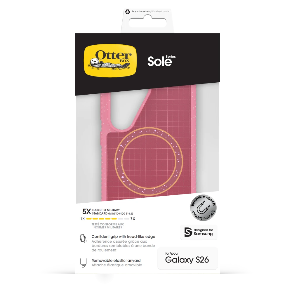 OtterBox - Sole Magnetic Case for Samsung Galaxy S26 - Xtra Hot