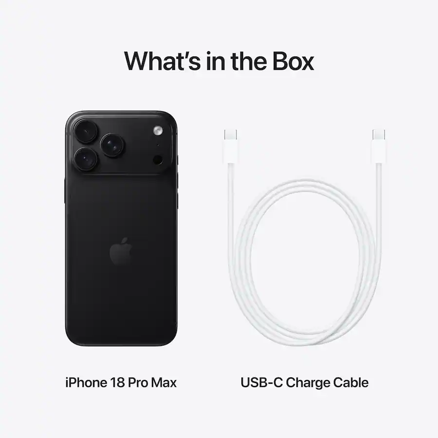 Apple iPhone 18 Pro Max eSIM / No Physical SIM