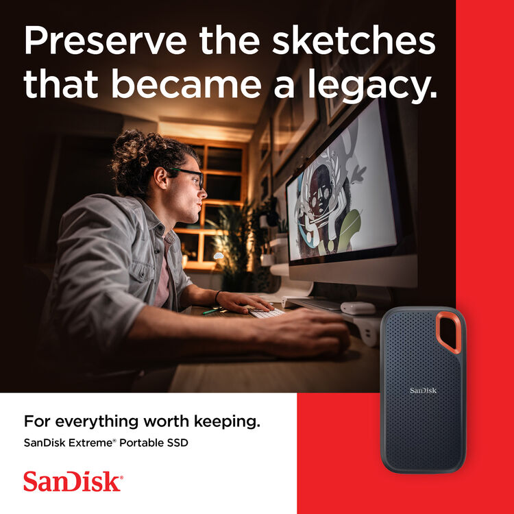 SanDisk 2TB Extreme Portable SSD V2