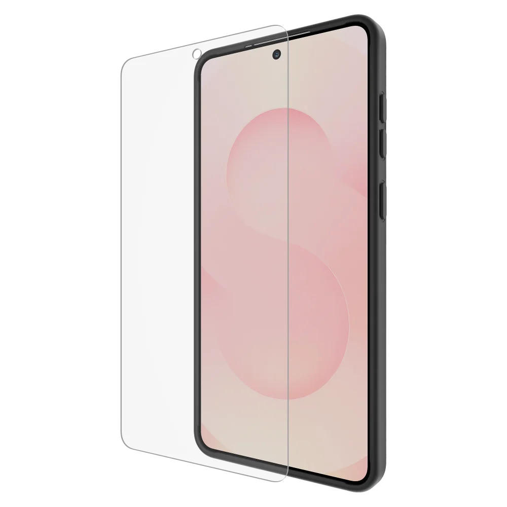 Case-Mate - Protection Pack Tough Case and FlexiShield Screen Protector for Samsung Galaxy S25 Edge (Black)