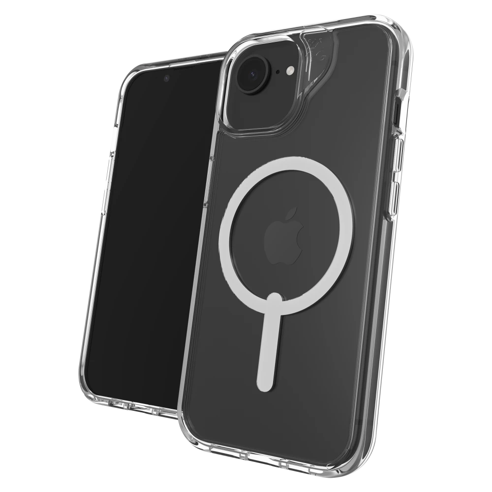 ZAGG Crystal Palace Snap MagSafe Case Apple iPhone 16e/15/14/13 (Clear)