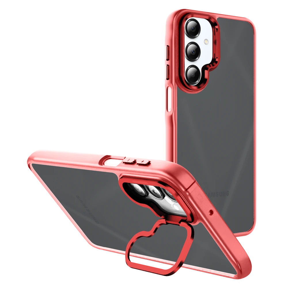 AMPD - Acrylic Smoke CamKick MagSafe Case for Samsung Galaxy A16 5G (Red)