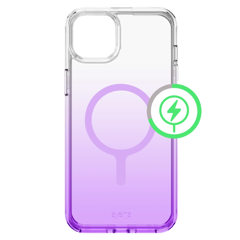 Avana Sunrise Case with MagSafe for Apple iPhone 16E/15/14 (Lavender)