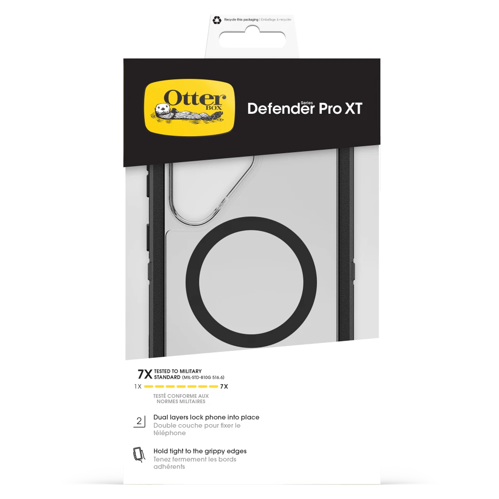 OtterBox - Defender Pro XT Clear Magnetic Case for Samsung Galaxy S26 Ultra - Dark Side
