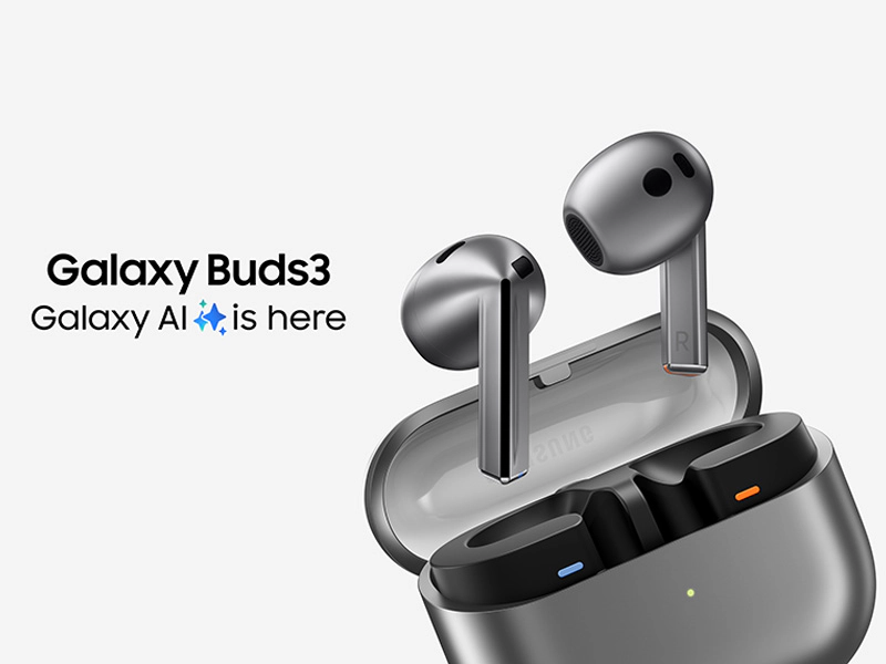 Samsung Galaxy Buds 3 AI True Wireless Bluetooth Earbuds
