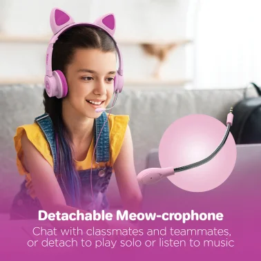 HyperGear Kombat Kitty Gaming Headset for Kids