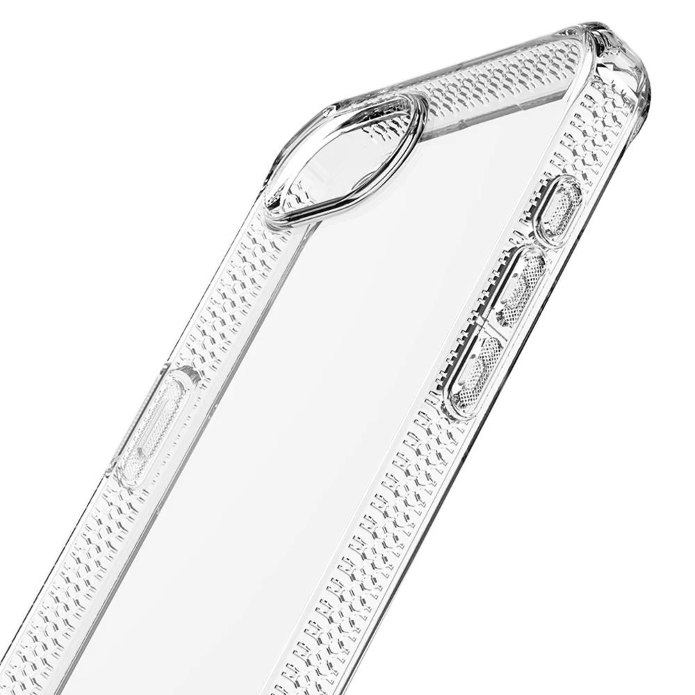 ITSKINS Spectrum_R Clear Case for Apple iPhone 16e (Transparent)