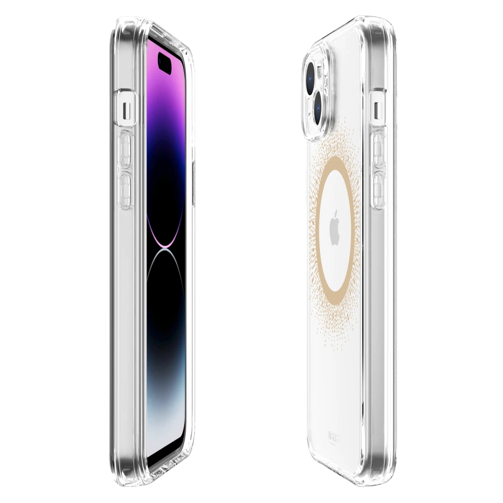 Avana Aura Case with MagSafe for Apple iPhone 16E/15/14 (Gold)