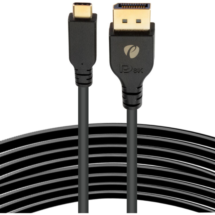 Pearstone USB Type-C Male to DisplayPort Male 8K Cable