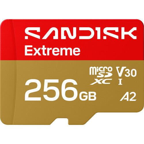 SanDisk Extreme UHS-I microSDXC Memory Card with SD Adapter