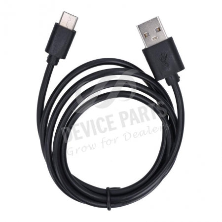 1M USB-Type-C Charging Data Cable Black