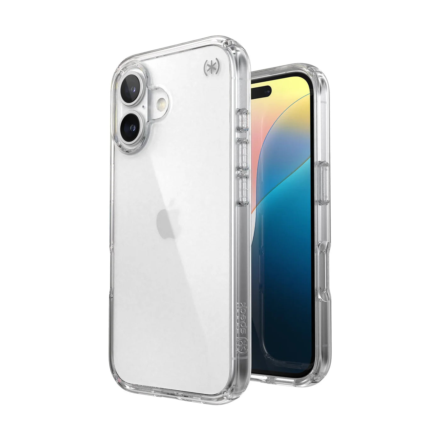 Speck - Presidio Perfect Clear Case for Apple iPhone 16 Plus - Clear