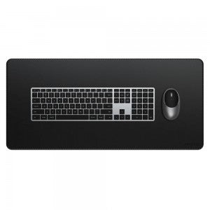 Satechi - Vegan-Leather Premium Desk Mat - Black