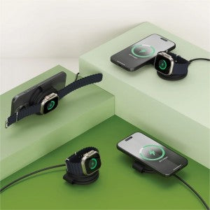 Satechi - 15W OntheGo 2-in-1 Qi2 Wireless Charger