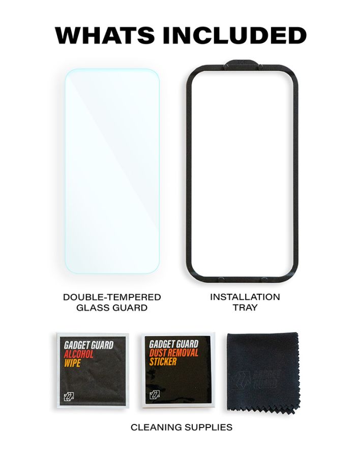 Gadget Guard - Apple iPhone 16 Plus Glass Screen Protector