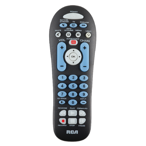 RCA RCR313BE 3-Device Universal Remote Control