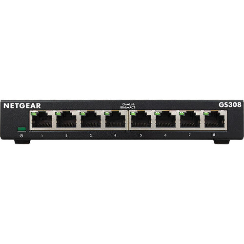 Netgear GS308 8-Port Gigabit Ethernet Unmanaged Switch