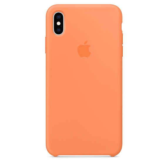 Apple Silicone Case for iPhone X/XS (Papaya)