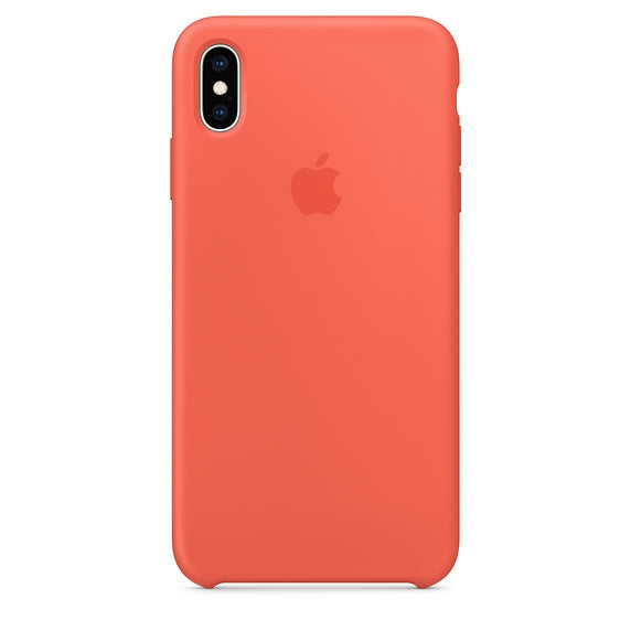 Apple Silicone Case for iPhone X/XS (Nectarine)