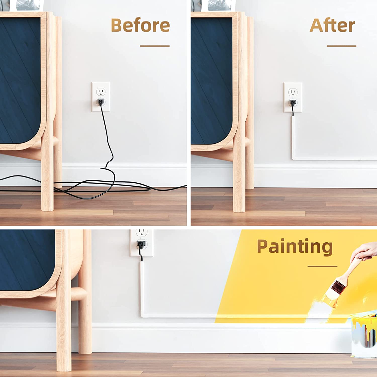 Delamu CC03 One-Cord Cable Raceway Cover