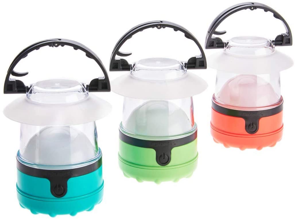 Dorcy LED Mini Lanterns with Batteries (3 Pack)