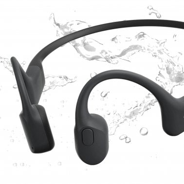 Shokz OpenRun Bone-Conduction Open-Ear Sport Headphones with Microphones