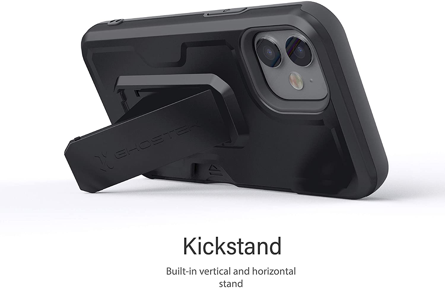 Ghostek Iron Armor 3 Case for iPhone 12 Mini (Black)