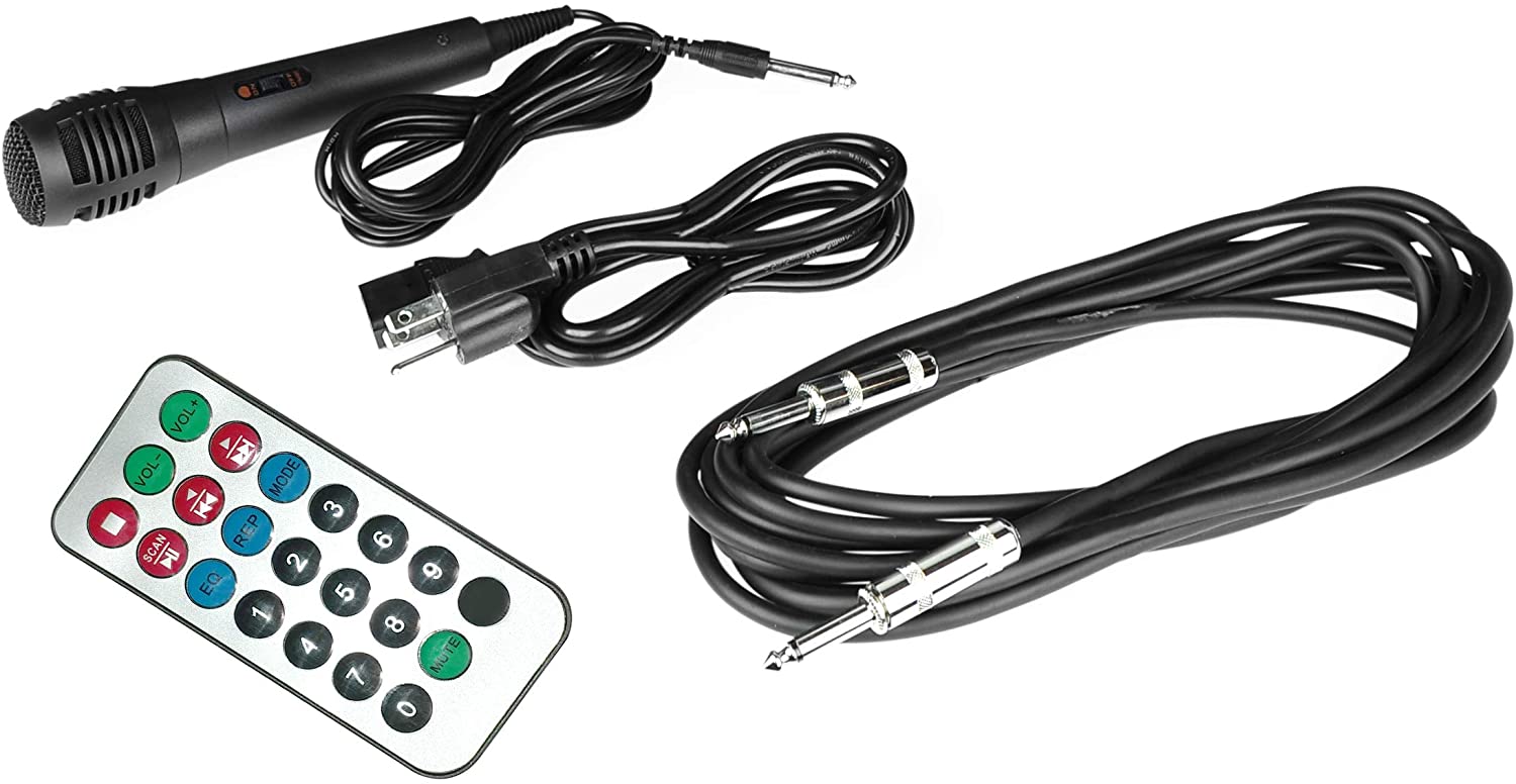 Pyle PPHP1249KT 1,800-Watt Bluetooth® Active/Passive Dual Speaker System Kit