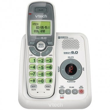 VTECH CS6124 DECT 6.0 Cordless Phone System (with Digital Answering System)