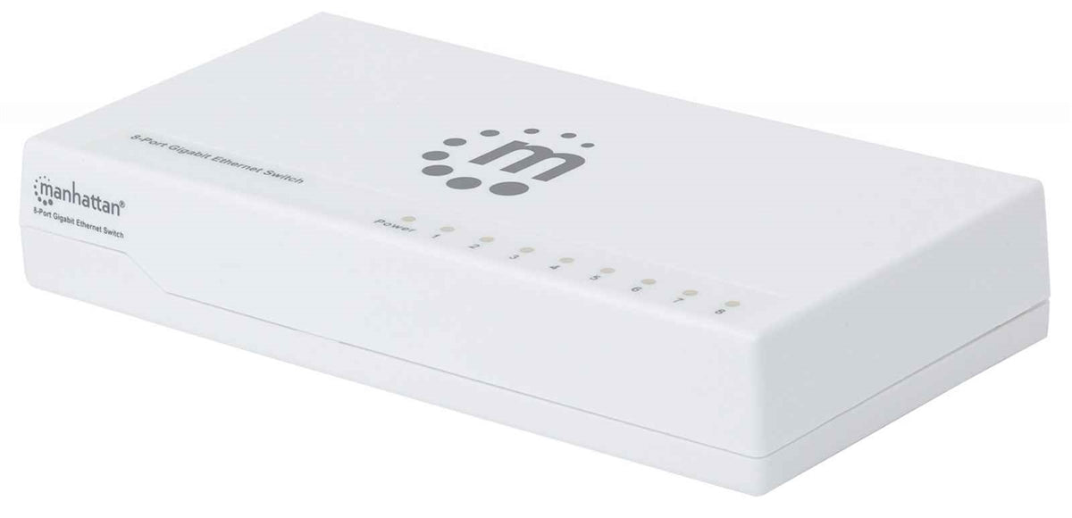Manhattan Gigabit Ethernet Switch (8 Port)