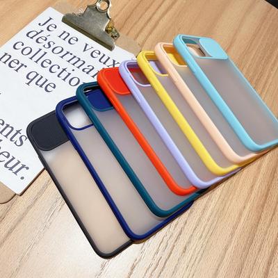 Slide Camera Lens Protection Shockproof Phone Case for iPhone 11 Pro Max