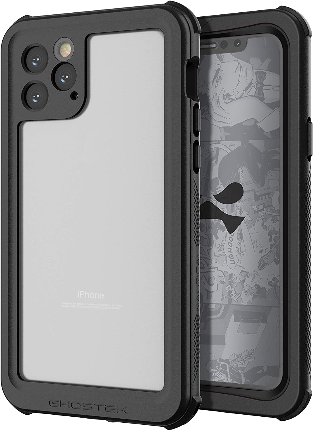 Ghostek Nautical 2 Waterproof Case for Apple iPhone 11 Pro (Black)