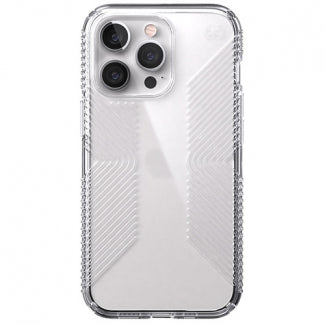 Speck Presidio Perfect-Clear Grip Case for iPhone 13 Pro Max (Clear)