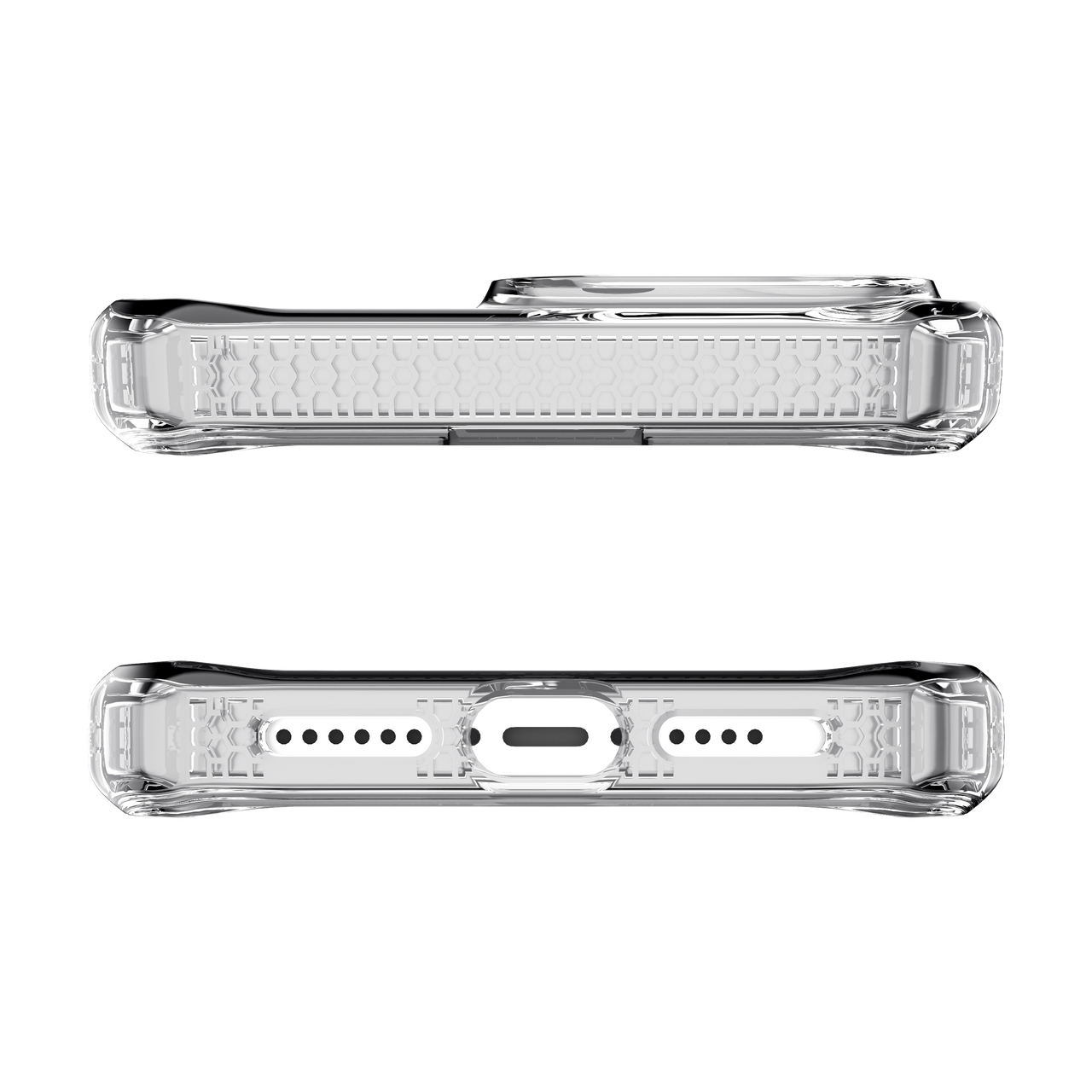 ITSKINS Hybrid Clear Case for the Apple iPhone 14 Plus With MagSafe (Clear)