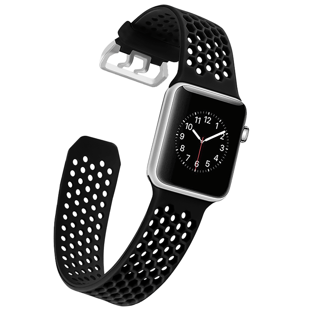 ITSKINS Silicone Sport Watch Band for Apple Watch 44mm / 45mm