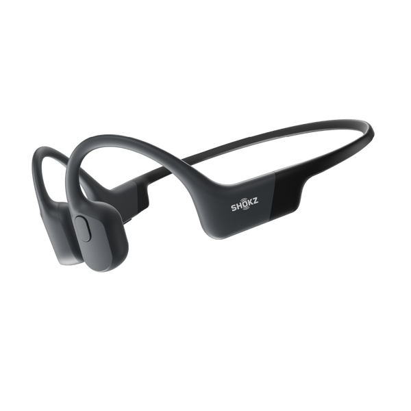 Shokz OpenRun Bone-Conduction Open-Ear Sport Headphones with Microphones