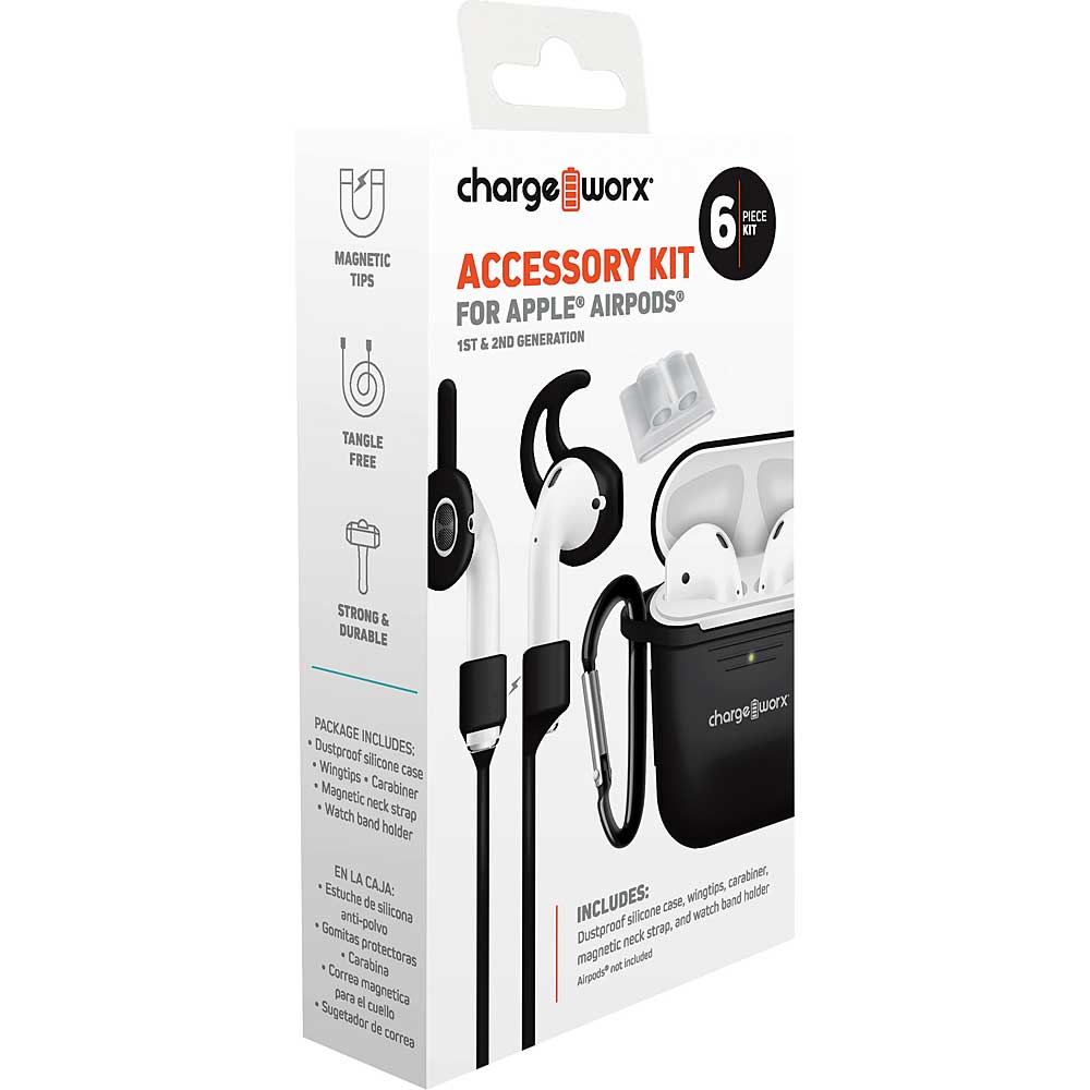 Chargeworx Accessory Kit For Apple AirPods