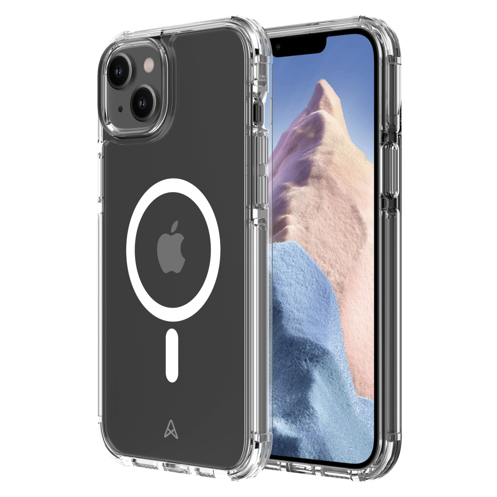 Axessorize PROShield Plus MagSafe Case for Apple iPhone 14 Plus (Clear and Frosted)