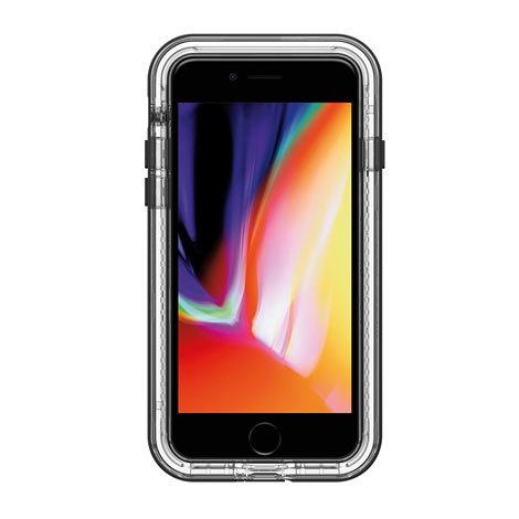 Lifeproof Next Case for iPhone SE/8/7 (Black/Clear)
