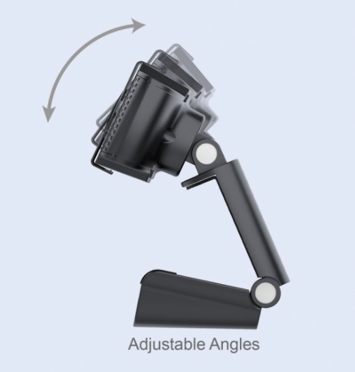 Adesso Cybertrack H5 1080p HD USB Auto Focus Webcam with Built-In Dual Microphone