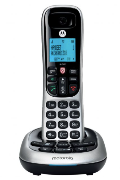 Motorola CD4 Series Digital Cordless Telephone with Answering Machine (1 Handset)