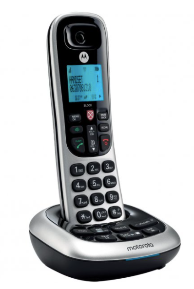 Motorola CD4 Series Digital Cordless Telephone with Answering Machine (1 Handset)