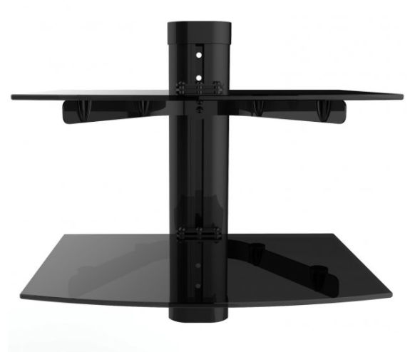 Universal ER-20G (FSH2) Double A/V Component Wall Shelf