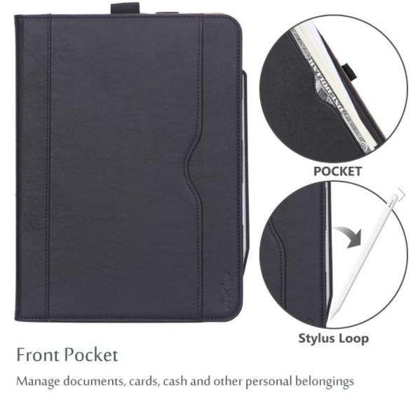 ProCase Leather Folio Case for iPad Pro 12.9 4th/3rd Generation 2018