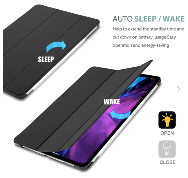 ProCase Slim Case for iPad Pro 12.9 4th 2020/3rd Generation 2018