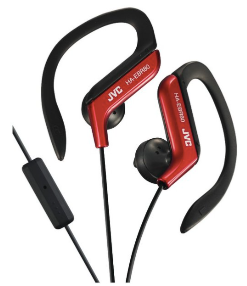 JVC Sport Headphones with Microphone (Black)