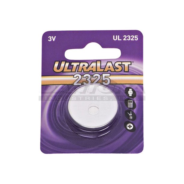 Ultralast 3V UL2325 Lithium Coin Cell Battery