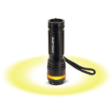Cyclops 80-Lumen High-Output LED Flashlight with Strobe Light