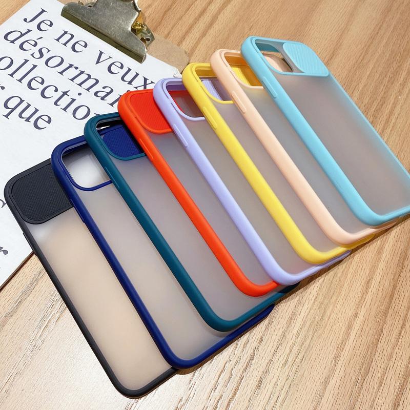 Slide Camera Lens Protection Shockproof Phone Case for iPhone 11 Pro